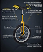 Load image into Gallery viewer, Unicycle, Beginner Balance Riding Unicycle, Stage Unicycle Performance Car for Teenagers, Adults (24 Inch)
