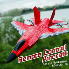 Load image into Gallery viewer, RC Plane, F-35 Jet Plane Remote Control Glider Airplanes,2 Channel 2.4GHZ | Red
