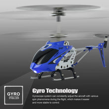 Load image into Gallery viewer, S107/S107G Phantom 3CH 3.5 Channel Mini RC Helicopter with Gyro Blue
