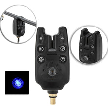 Load image into Gallery viewer, Lixada Fishing Bite Alarm Indicators Kits with Padded Fishing Tool Bag
