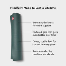 Load image into Gallery viewer, Manduka PROlite Long Yoga Mat 79" - 4.7mm | Lifetime Durability | Hygienic Construction | Teacher Approved | 79 x 24 inches | Black Sage

