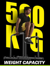 Load image into Gallery viewer, YOLEO Adjustable Dip Bar- 1100lbs Dip Station
