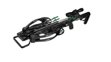 Load image into Gallery viewer, CenterPoint Hellion 400 FPS 185 LBS Compound Crossbow - 8 Inch Cocked Ultra Compact with CNC Aluminum Rails
