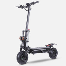 Load image into Gallery viewer, Adult Electric Scooter, High-Power Dual-Drive 6000W Motors Maximum Speed 50 mph, Range 60 Miles 11-inch tubeless Off-Highway Tires
