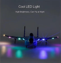 Load image into Gallery viewer, Remote Control Wireless Airplane Toy with Lights, Su-35 Rc Glider 2 Channel 2.4 GHZ Remote Control Planes, Outdoor Foam Rc Aircraft
