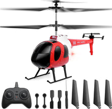 Load image into Gallery viewer, RC Helicopter for Kids with Auto Hover Function, Ease to Fly Remote Control Helicopter with Dual-Prop Stabilized
