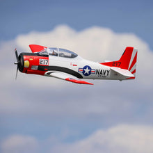 Load image into Gallery viewer, RC Airplane T-28 Trojan 1.2m BNF Basic Transmitter Battery and Charger Not Included with Smart
