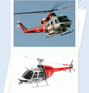 Helicopter Remote Control Multipurpose Helicopter 6-Axis Gyroscope High Suspension Barometer (Dual Battery Remote) Red Version