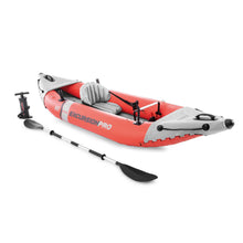 Load image into Gallery viewer, INTEX Excursion Pro K1 Inflatable Kayak 1-Person Set with Paddle &amp; Pump
