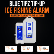 Load image into Gallery viewer, Deep Freeze BlueTipz Tip-Up Ice Fishing Alarm - Bluetooth Reciever - Bite Alarm - Ice Fishing Tip-Up Light - Ice Fishing Gear &amp; Accessories - Free Bluetooth iOS &amp; Android Application
