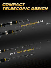 Load image into Gallery viewer, Jenseits 7FT Telescopic Casting Rod, M Power Fast Action Fishing Pole

