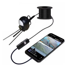 Load image into Gallery viewer, USB 5 ip68 Waterproof Underwater Fishing Camera System Depth Detection
