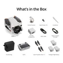 Load image into Gallery viewer, Drones with Camera for Adults 4K, 3 Batteries for 114-min Flight Time, Vertical Shooting, 32800ft (10km) Video Transmission
