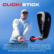 Load image into Gallery viewer, Performance Golf Click Stick Swing Trainer, Strong Flex (Right)
