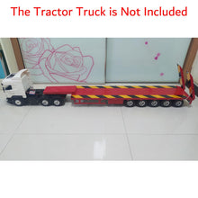 Load image into Gallery viewer, 1/14 Metal 5-Axle Trailer Semi-Trailer for RC Tractor Truck Construction Vehicle for Adult Hobby
