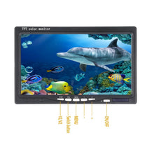 Load image into Gallery viewer, 15M 50M 1000TVL 7in 15Pcs Waterproof Underwater Fishing Camera System
