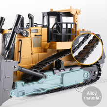 Load image into Gallery viewer, Remote Control Bulldozer 1/16 RC Front Loader Tractor Toy 2.4Ghz RC Construction Vehicles RC Dozer Toys
