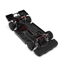 Load image into Gallery viewer, 1/10 Metal On-Road Drift Car Roller,4 Wheel Drive Racing Supercar Roller, Electric Touring Car Chassis Frame Body, Red
