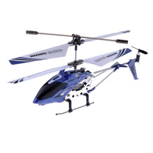 Load image into Gallery viewer, S107G 3 Channel RC Helicopter with Gyro, Blue
