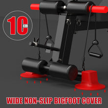 Load image into Gallery viewer, Adjustable Weight Bench - Utility workout Benches for Exercise, Free Installation Design for Portable Fitness Strength Training Equipment at Home Gym

