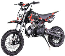 Load image into Gallery viewer, 110cc Dirt Bike Pit Bike Kids Dirt TAO Motors DB14 Gas Dirt Bike for Kids Children (Blue)
