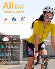 Load image into Gallery viewer, Amzhero Health Fitness Tracker with 24/7 Heart Rate, Blood Oxygen -Lemon Yellow
