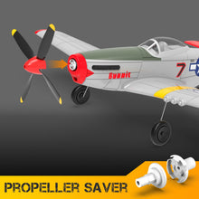 Load image into Gallery viewer, 4 Channel Remote Control Airplane 2.4Ghz RC Plane with 3 Modes - Ready to Fly P51 Mustang RC Airplane RTF for Beginners Adults (Red)
