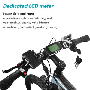 Electric Bikes for Adults,29inch Fat Tire Electric Mountain Bicycle,500w 48v Hidden in The Frame Removable Battery