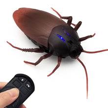 Load image into Gallery viewer, RC Cockroach Remote Control Car Vehicle Animal Toys Electronic Realistic Fake Big Insect Bug Glowing Eyes Kids Gift
