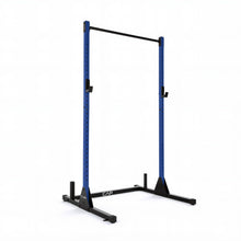 Load image into Gallery viewer, CAP Barbell Power Rack with Pull Up Bar &amp; Attachments -  Blue
