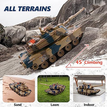 Load image into Gallery viewer, ROGALALY RC Tank Set, 1/24 Scale Army Battle Tanks with Life Indicators and Spray
