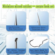 Load image into Gallery viewer, Pre-Tied Double Hook Fishing Rigs for Small Fish Trout Hooks, 100 Sets (200 fishHooks), Saltwater Freshwater Snelled Hooks Kit, Ready-to-Fish Tackle Lorumox snelled Fishing Hooks
