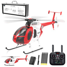 Load image into Gallery viewer, rcxperts YU Xiang F119S MD500 Remote Control Helicopter, 1/16 2.4G 9CH 250-Class 6-Axis Gyro Military RC Helicopter
