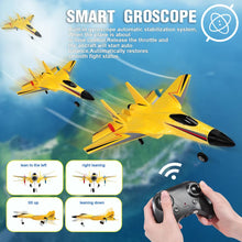 Load image into Gallery viewer, 2 Channel Remote Control Jet with Gyro Night Lights and 2 Batteries, Easy to Fly
