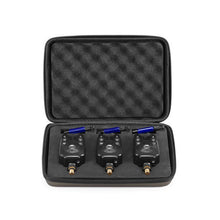 Load image into Gallery viewer, doorslay Adjustable, Volume and Sensitivity for Precise Detection Led Signal, Seamless Integration with Fishing Alarm, Fishing Bite Alarm Kit with Zipper (Blue)
