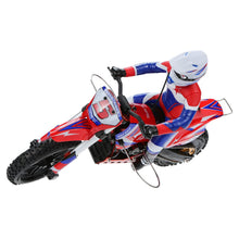 Load image into Gallery viewer, SR5 1/4 Scale Super Rider RC Motorcycle Brushless RTR 1/4 Scale Dirt Bike Super Stabilizing Electric RC Motorcycle
