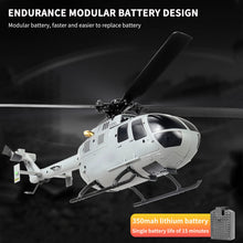 Load image into Gallery viewer, C186 Remote Control Helicopter Remote Control Drone Single Propeller Without Ailerons 6-axis Gyro Stabilization Remote Control

