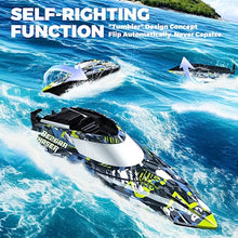 Load image into Gallery viewer, BEZGAR TX123 Remote Control Boats - Fast Speed RC Boat 32+ KPH with A Portable Suitcase for Lakes &amp; Pools
