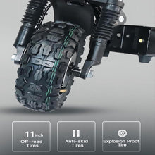 Load image into Gallery viewer, 6000W Electric Scooter, 50Mph Top Speed, 70 Miles Range, 60V/35Ah Large Battery, 11&quot; Off Road Tires, 330Lbs Max Load
