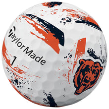 Load image into Gallery viewer, TaylorMade Golf SpeedSoft NFL Ink Golf Balls, Chicago Bears, 1 Dozen
