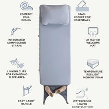 Load image into Gallery viewer, HEST Foamy Wide - Portable Camping Mattress, 78" L x 30" W
