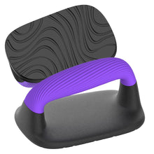 Load image into Gallery viewer, Lifeswell Push Up Bars – Ergonomic Pushup Handles for Floor Strength Training, Non-Slip Push-Up Stands with Soft Grip, Pushups Bars for Home Gym Workout, Blue Purple
