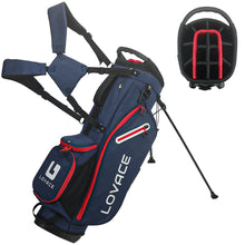 Load image into Gallery viewer, LOVACE 14-Way Golf Stand Bag, Lightweight Golf Bag with Stand for Men and Women (Blue)
