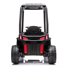 Load image into Gallery viewer, Ride On UTV Car with Remote Control, 24V Battery Powered 2 Speeds Electric 4 Wheels Motorized Vehicles, Black

