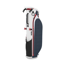 Load image into Gallery viewer, Callaway Golf Par 3 Golf Bag (Par 3, No Logo, White/Navy Hounds/Red)
