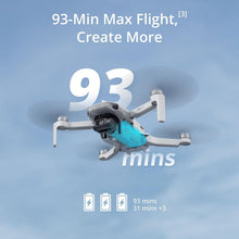 Load image into Gallery viewer, Mini 4K Fly More Combo, Drone with 4K UHD Camera for Adults, Under 249 g, 3-Axis Gimbal Stabilization, 10km Video Transmission
