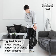 Load image into Gallery viewer, EIGHTEEN H Distance Racket Golf Swing Trainer Racket-Shaped Square Alignment Stick Lightweight Training Aid for Indoor Practice Equipment

