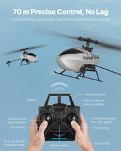 Load image into Gallery viewer, RC Helicopter, 2.4GHz Single Propeller Remote Control Helicopter with Gyro, 4-Channel RC Airplane for Beginner, 39 Min Flight Time
