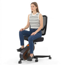 Load image into Gallery viewer, HitGo Ergonomic Office Chair with Exercise Bike - Black
