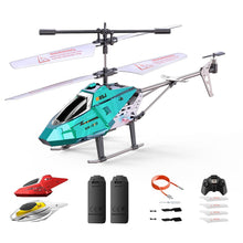 Load image into Gallery viewer, RC Helicopter, Remote Control Helicopter for Kids, 2.4 GHz, LED Light, One-Key Take Off/Landing, Altitude Hold, RC Toys
